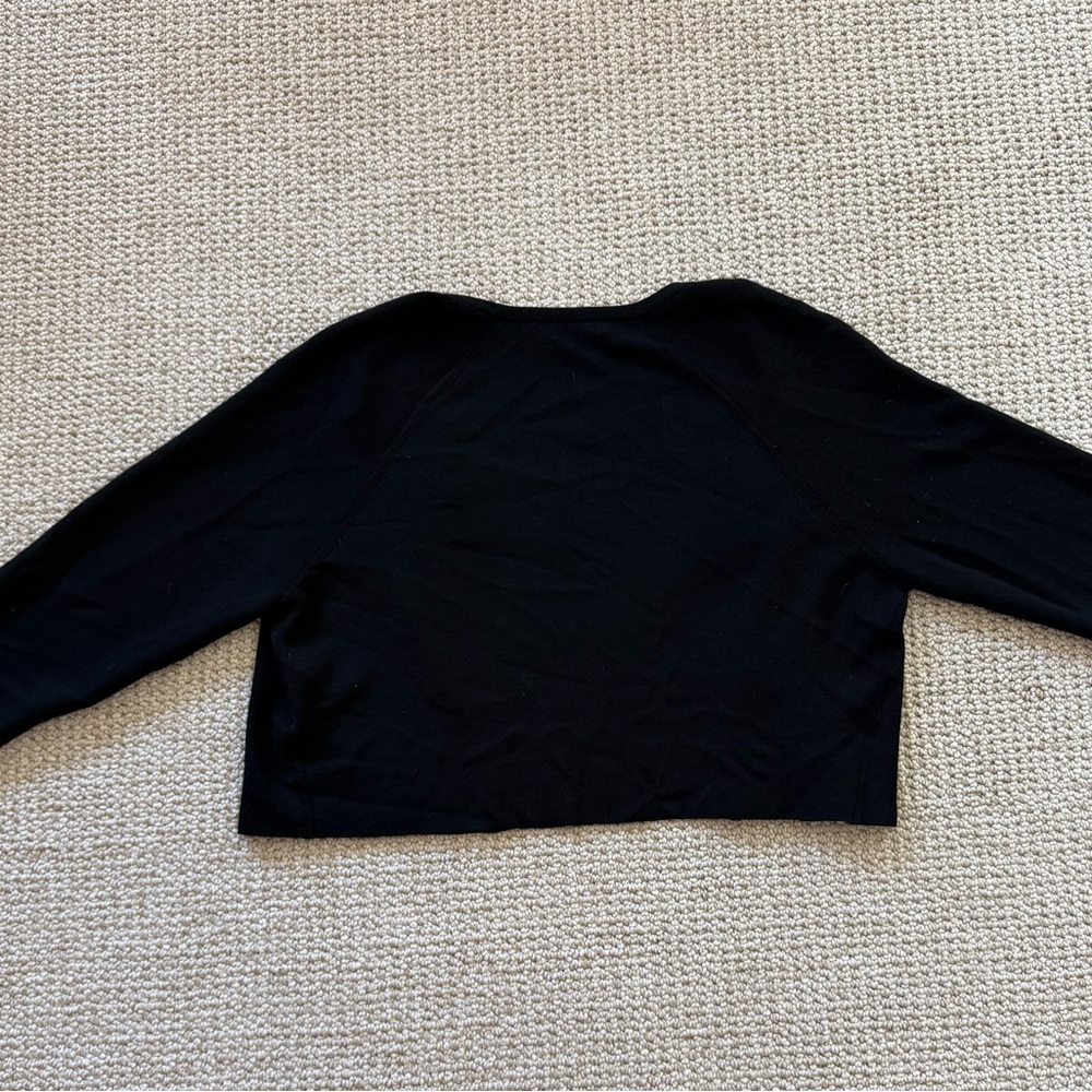 Hugo Boss knit cropped cardigan